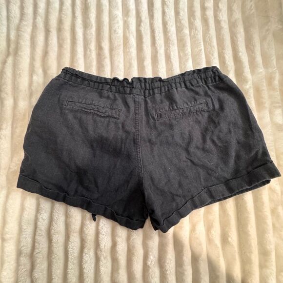 Old Navy Womens Shorts Linen Rayon Blend Size 4 - Picture 3 of 4